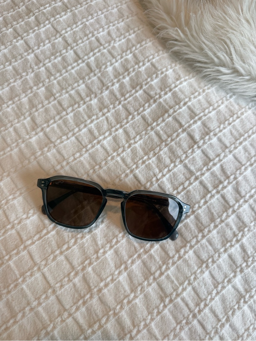 Women’s blue frame Sunglasses with Brown Lenses